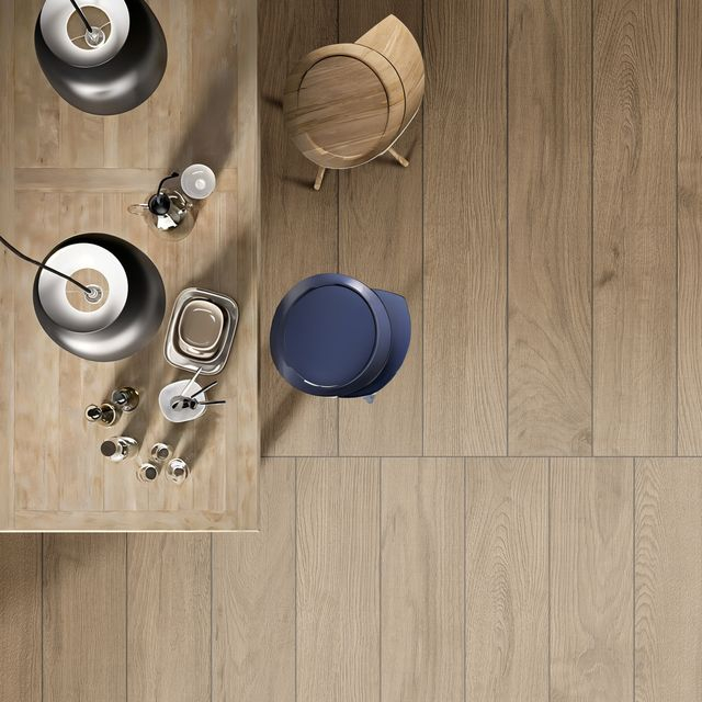 Authentic Oak Wood Grain Tile-G12092