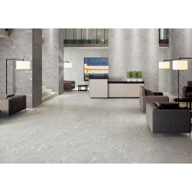 Balcony Anti-Slip Porcelain Tilee-Quee Stone Coffee Gvey