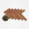 Red Travertine Chevron Mosaic-TRR20