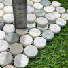 Emerald Marble Penny Round Mosaic-EME12