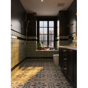 248X248mm Green Patterned Tiles-LS03