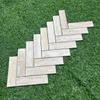 Herringbone Beige Travertine Mosaic -TRV20