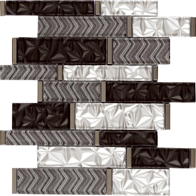 Magic Staggered Glass Mosaic | Musivo｜Staggered