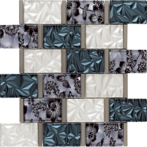 Colorful Rectangular Glass Mosaic | Musivo | Eficio