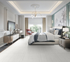 White Marble Effect Floor Tiles