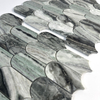 Matte Green Mosaic Tiles