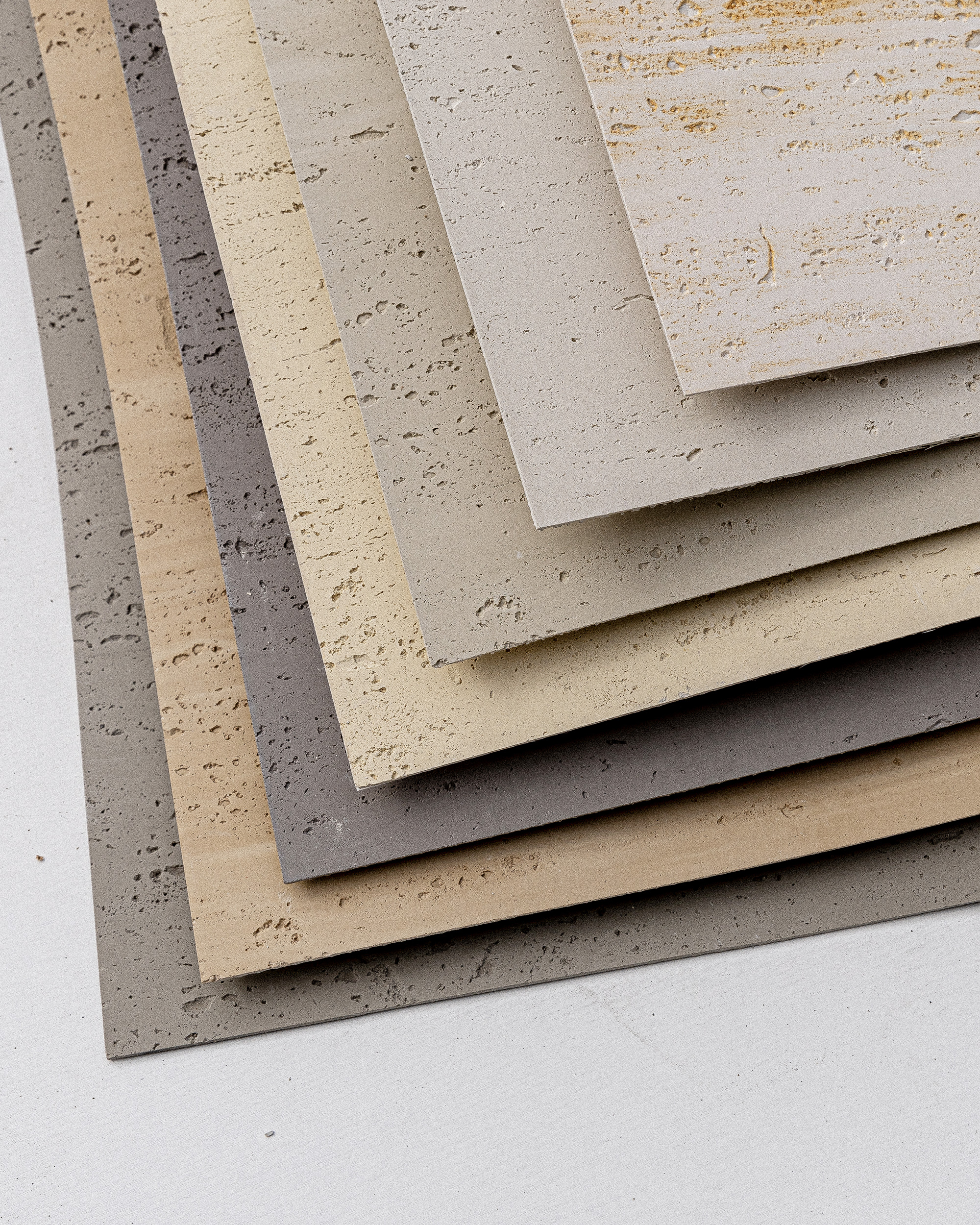 flexible stone travertine