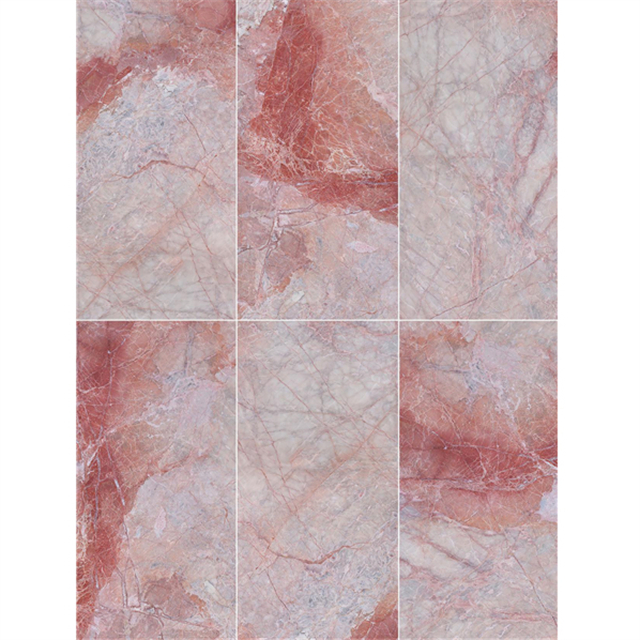 Pink Marble Look Tile - SLS75019