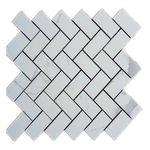 White Ceramic Mosaic Tile