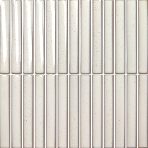 White Ceramic Wall Mosaic Tiles 