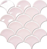 Ceramic Mosaic Floor Tile Fish Shaped 