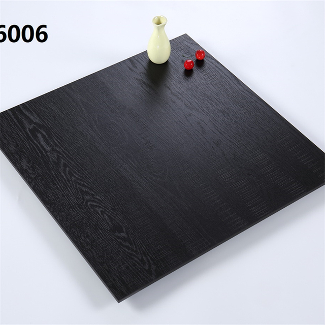 600x600mm Black Serpenggiante Non-Slip Tiles-BY6006