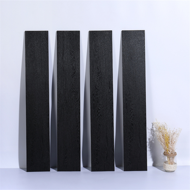 150x900mm Black Wood Effect Tiles-BY159005