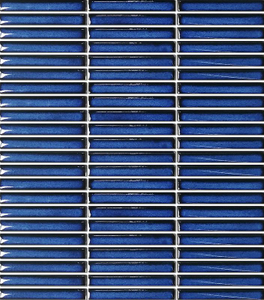 Ceramic Mosaic Tile for Shower Floor Blue Finger