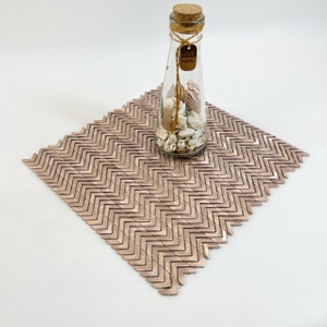 Durable Gold Metal Mosaic Tiles-SAK07