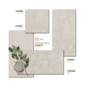 Classic Travertine Bathroom Tile Slip-Resistant and Durable-Potocino Grey