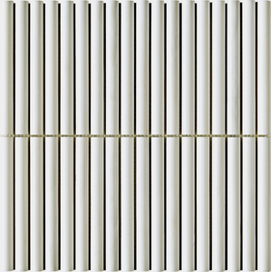 Star White Fluted Natural Stone Mosaic-XB22