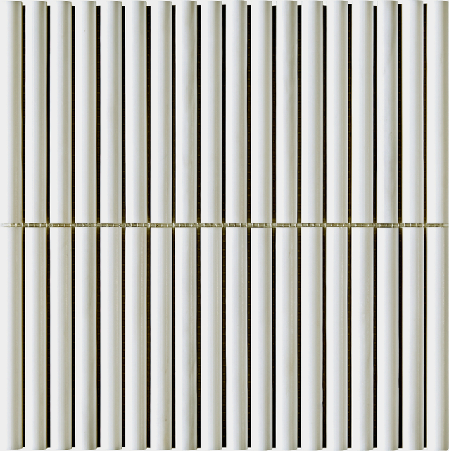 Star White Fluted Natural Stone Mosaic-XB22