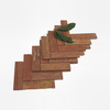 Red Travertine Chevron Mosaic-TRR20