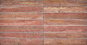 Red Travertine Brick-TRR26