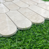 Star White Feather Natural Stone Mosaic-XB26