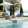 Glossy Blue Pool Mosaic Tile 97x97mm-Sky Blue