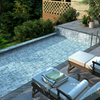 Durable Ceramic Pool Wall Mosaic 97x97mm-Blue Grotto