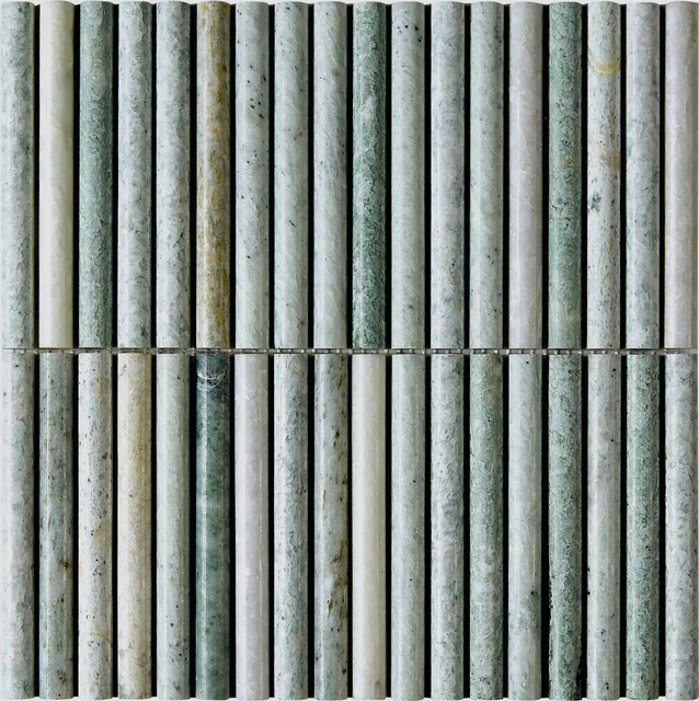 Emerald Marble Cylinder Rod Mosaic – EME22