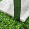 White Base Green Vein Marble Mosaic–EME25