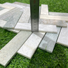 Emerald Marble Chevron Mosaic-EME20