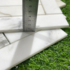 Calacatta Gold Herringbone Mosaic-CAG20