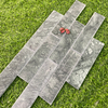 Indian Green Marble Rectangular Strip Mosaic–IND16 