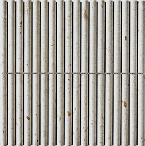 Golden Beige Fluted Stone Mosaic-BOT22