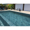 Luxury Swimming Pool Tiles-Peacock Blue