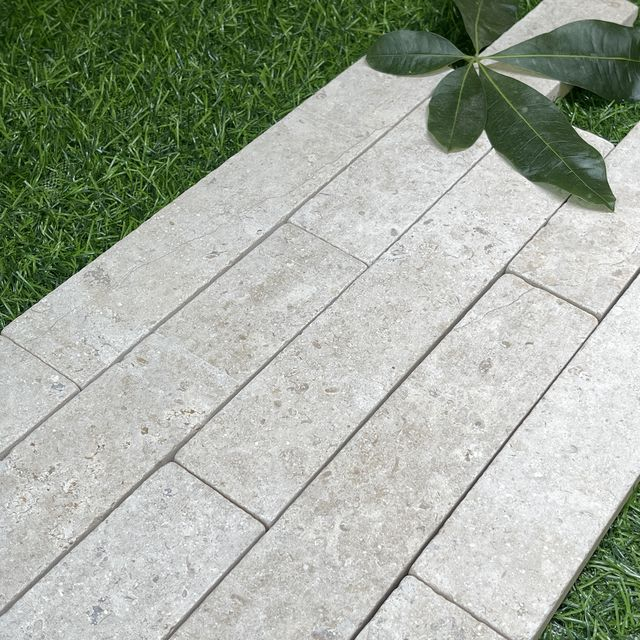 Beirut Beige Stone Mosaic -PBR302