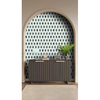 Green Colored Glass Mosaic Tile for Accent Wall-KQS71