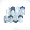 Vibrant Blue Stained Glass Mosaic for Indoor Walls-ZSS22