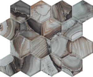 Marble Mosaic Backsplash Kitchen｜Musivo｜Tropea