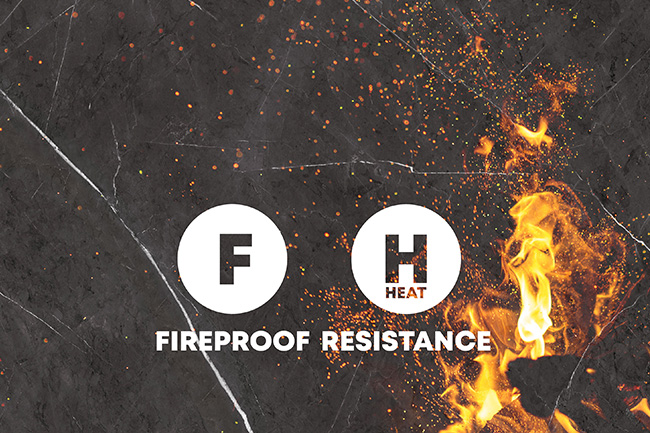 FIREPROOF AND HEAT-RESISTANCE
