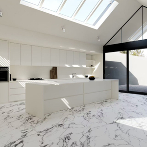 600x1200mm Carrara Marble Look Tiles-P6237