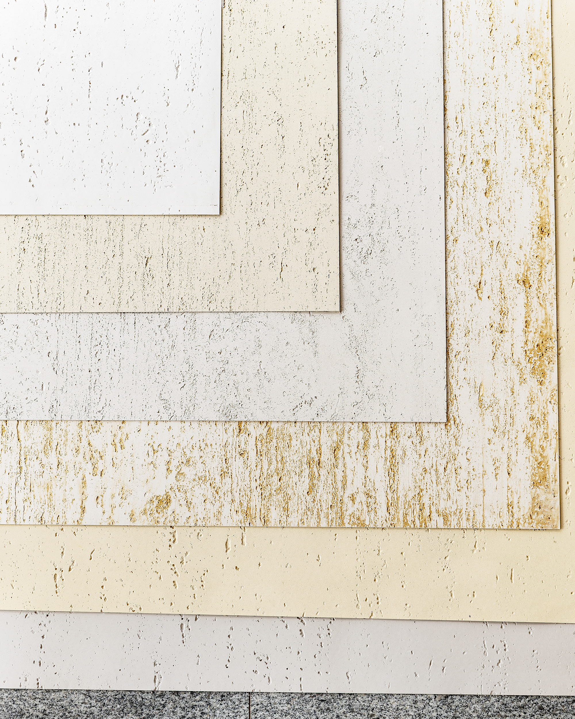 thin travertine veneer