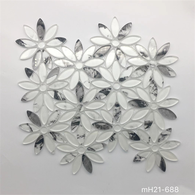 Flower Mosaic Tile-Flower