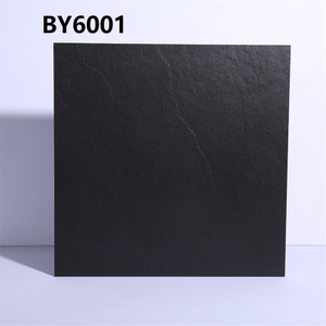 600x600mm Black Slate Matt Floor Tiles