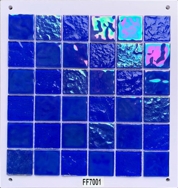 Decorative Glass Pool Mosaic Tiles-Mirage