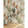 600x600mm Triangle Pattern Decor Tile-C62H7
