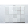 100x100mm Kitchen Bathroom Curved Subway Tile
