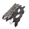 Electroplated Silver Glass Mosaic -DGS24 Barhoo