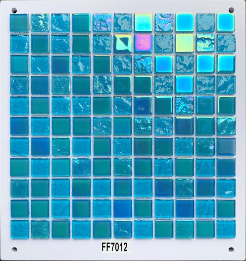 crystal mosaic tiles glass FF7012