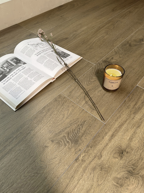 Timber Look Living Room Porcelain Tile-Alica AI212053