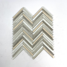 Elegant Hand-painted Glass Stone Mosaic